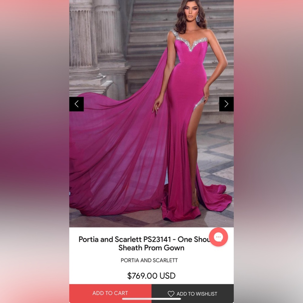 Portia and Scarlett Prom Gown